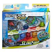 Beyblade Burst Turbo Slingshock Kit de Mestre - Hasbro