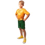 Fantasia Infantil - DC Comics - Aquaman - Tamanho G - Novabrink