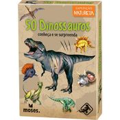 Jogo de Cartas - 50 Dinossauros - Galápagos