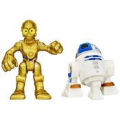 Playskool Galactic Heroes Star Wars - Conjunto com 2 Bonecos - R2-D2 & C-3po B3819