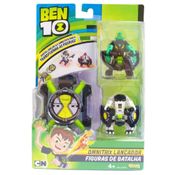 Ben 10 - Omnitrix Lançador de Figuras de Batalha - Bala de Canhão e Diamante - Sunny