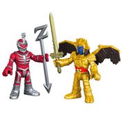 Imaginext - Bonecos Power Rangers com 2 - Goldar e Lord Zedd Dfx63