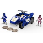 Imaginext - Power Rangers Zord Rangers - Moto de Combate Triceratops Drv04