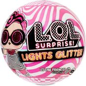 Boneca Lol Surprise - Lights Glitter - 8 Surpresas - Candide