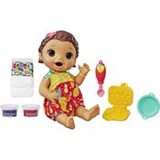 Boneca Baby Alive  Lanchinhos Divertidos - Hasbro - MORENA