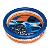 Piscina Infantil Redonda Decorada 135 Litros - Fun -  HOT WHEELS