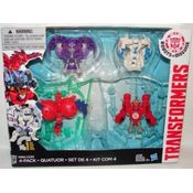 Bonecos Transformers Monicon com 4 Figuras - Hasbro UNICA