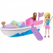 Mini Boneca Polly Pocket - Aventura na Lancha - Mattel -  UNICA