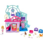 Playset Polly Pocket - Clínica Veterinária - Mattel -  UNICA