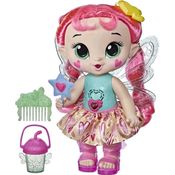 Boneca Baby Alive Glo Pixies - Sammie Shimmer Rosa - Hasbro -  UNICA