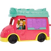 Mini Boneca c/ Veículo Polly Pocket - Food Truck 2 em 1 - Mattel -  UNICA