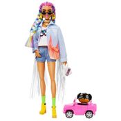 Boneca Barbie Fashionistas Extra c/ Bichinho de Estimação - Mattel -  UNICA