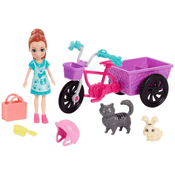 Polly Pocket Bicicleta Aventura com Bichinho - Mattel - UNICA
