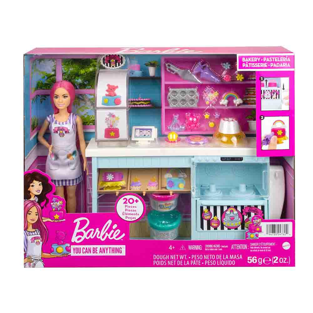 Boneca Barbie Com Cenário E Guarda Roupa De Luxo - Mattel em