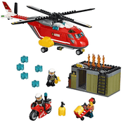 Lego City - Intervenção dos Bombeiros 257 Peças 60108 UNICA