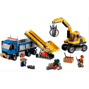Lego City - Escavadora e Caminhão 311 Peças 60075 UNICA