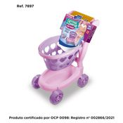 Carrinho de Compras c/ Cestinha Removível Fast Shop - Zucatoys -  UNICA