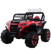Mini Carro Elétrico UTV 4x4 Importway 12V 2 Assentos Vermelho BW131VM