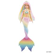 Boneca Barbie Dreamtopia Sereia Mágica Arco-Íris - Mattel