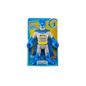 Boneco Imaginext  DC Super Friends - Batman Cinza com Capa Azul