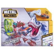 Lançador Pista Metal Machines Shark Attack