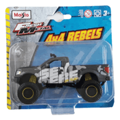 Miniatura Carro 4X4 Rebels  Maisto Fresh Metal - FORD F150 XL CZ C/ESCRITA