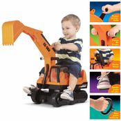 Andador Infantil - Mini Veículo - Trator - Giant Escavator - Roma