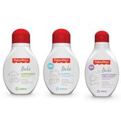 KIT SHAMPOO + CONDICIONADOR + SAB.LIQUIDO 400ML FISHER PRICE