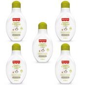 KIT 5 SABONETES LIQUIDO VEGANO & NATURAL FISHER PRICE 400ML