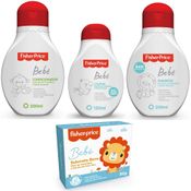 KIT SHAMPOO+ CONDICIONADOR+ SABONETE+ COLONIA FISHER PRICE