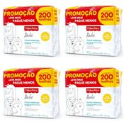 PACK 800 TOALHAS UMEDECIDAS COM PERFUME FISHER PRICE