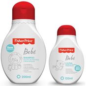 KIT SHAMPOO + COLONIA PARA BEBE FISHER PRICE HIPOALERGÊNICO