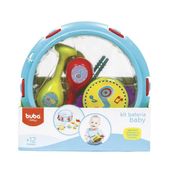 Kit Bateria Baby Colorida Com 8 Pçs - Buba