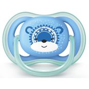 CHUPETA ULTRA AIR UNITARIA URSO 6-18M MENINO - PHILIPS AVENT