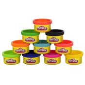 Massinha Play-Doh - 10 Mini Potes - Hasbro