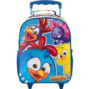 Mala Mochila escolar com Rodas 14 Galinha Pintadinha 9581 (347037)