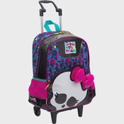 Mochila com Rodinhas G Monster High Skulette Ref.63579 (939775)