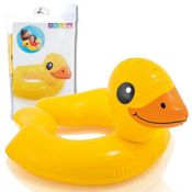 Boia Infantil Pato Inflável 3-6 anos 62x57cm - Intex 59220