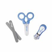 Kit Cuidados Manicure Infantil Unhas Azul Clingo