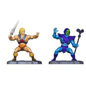 Pack 2 Mini Figs Micro Masters of the Universe - He-Man e Skeletor