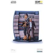 Star Wars - Han Solo And Chewbacca - Art Scale 1/10 Deluxe - Exclusivo CCXP 2017