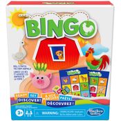 Jogo De Tabuleiro Bingo Com Animais Da Hasbro Gaming F1401 - Brinquedos