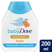 Loção Baby Dove Hidratação Enriquecida 200ml