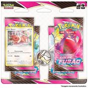 Pokémon Tcg Blister Quádruplo Eevee Ee8 Golpe Fusão C Moeda