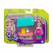 Conjunto e Boneca - Polly Pocket - Stand de Sorvetes Lila - Mattel