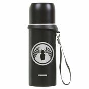 Garrafa Infantil Aço - Térmica - 350 ml - Marvel - Venom Logo - Dermiwil