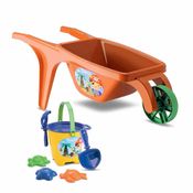 Carriola Infantil com Kit Praia - Tchuco Praia - Sortido - Samba Toys