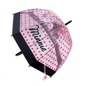 Guarda Chuva Transparente Infantil Minnie - Disney
