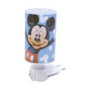 Mini Luminária Abajur Mickey Azul - Disney