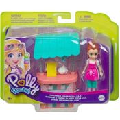 Polly Pocket STAND de Sorvetes Lila Mattel GWD84